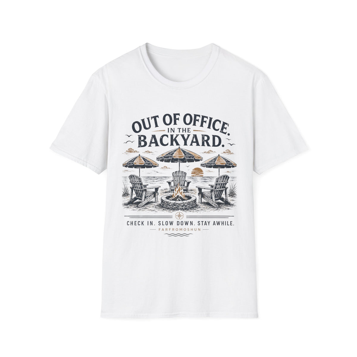 Out of Office Backyard T-Shirt